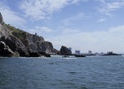 Mazatlan Island with City  Mazatlan